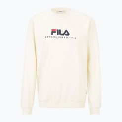 Bluza FILA Bollwiller. Białe bluzy męskie Fila, l, bez wzorów, z bawełny, bez kaptura. Za 179.99 zł.