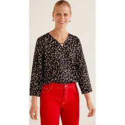 Mango - Bluzka Chemin. Szare bluzki damskie Mango, z dzianiny, casualowe. Za 79.90 zł.
