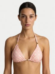 Guess Góra od bikini E6GJ08 MC04R Różowy. Czerwone bikini damskie Guess, xs, z aplikacjami. Za 299.99 zł.