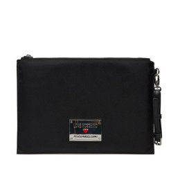 Torba na laptopa LOVE MOSCHINO. Czarne torby na laptopa damskie Love Moschino, bez wzorów. Za 269.99 zł.
