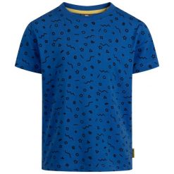 Koszulka dla dzieci Trespass Ellwood. Niebieskie t-shirty dla chłopców Trespass, bez wzorów, z bawełny, bez ramiączek. Za 62.70 zł.