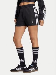 Adidas Szorty sportowe Lace 3 Stripes LG4267 Czarny Regular Fit. Czarne szorty sportowe damskie Adidas, m, bez wzorów, z bawełny, sportowe. Za 179.99 zł.