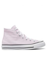 Converse Trampki Chuck Taylor All Star Canvas A08580C Różowy. Czerwone trampki i tenisówki damskie Converse, bez wzorów, z materiału, retro, bez zapięcia. Za 229.99 zł.