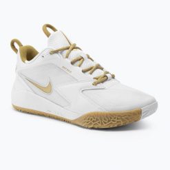 Buty siatkarskie Nike Zoom Hyperace 3. Białe obuwie sportowe damskie Nike, bez wzorów, trekkingowe, nike zoom. Za 419.99 zł.