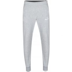 Spodnie Puma Ess 2 Col Logo Pants Tr Cl, Mężczyźni. Szare buty sportowe męskie Puma, z bawełny, bez zapięcia, na fitness i siłownię. Za 99.00 zł.