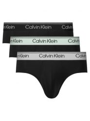 Calvin Klein Underwear Komplet slipów LV00NB4408 Czarny. Czarne slipki męskie Calvin Klein Underwear, m, bez wzorów, z syntetyku. Za 189.99 zł.