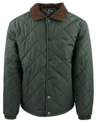 Przejściowa (Delikatnie Ocieplona) Kurtka Pikowana - Brave Soul - Ciemna Oliwka. Zielone kurtki męskie Brave Soul, na jesień, m, bez wzorów, z materiału, bez kaptura. Za 235.00 zł.