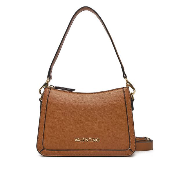 Torebka Valentino. Brązowe listonoszki damskie Valentino, bez wzorów, bez dodatków. Za 299.99 zł.