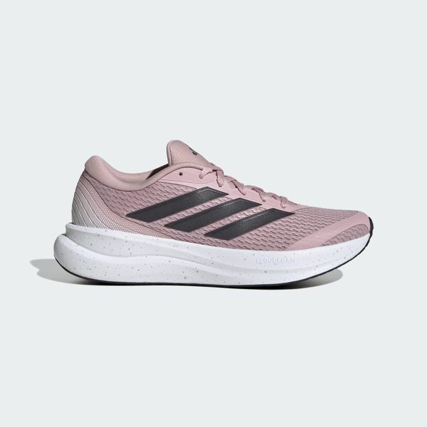 Buty RUNFALCON 6. Czarne obuwie sportowe damskie Adidas, bez wzorów, z gumy, do biegania. Za 259.00 zł.