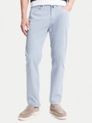 Pierre Cardin Spodnie materiałowe C3 34540.4023 Błękitny Tapered Fit. Niebieskie spodnie materiałowe męskie Pierre Cardin, m, bez wzorów, z bawełny. Za 399.99 zł.