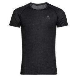 Koszulka z krótkim rękawem męska ODLO Active F-Dryight Eco. Czarne buty sportowe męskie Odlo, bez zapięcia, na fitness i siłownię. Za 161.83 zł.