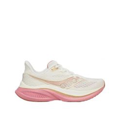 Buty biegowe Saucony Endorphin Speed 5 Białe. Białe obuwie sportowe damskie Saucony, bez wzorów, z nylonu, do biegania. Za 862.80 zł.