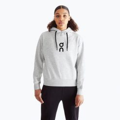 Bluza damska On Club Hoodie. Szare bluzy damskie On, bez wzorów, bez kaptura. Za 449.99 zł.