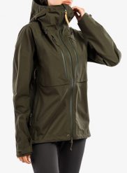 Kurtka damska Fjallraven Keb Eco-Shell Jacket. Zielone kurtki damskie Fjällräven, m, bez wzorów, z tkaniny, bez kaptura. Za 2,339.45 zł.