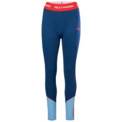 Damskie legginsy Helly Hansen Lifa Active. Niebieskie legginsy damskie Helly Hansen, l, bez wzorów, z poliesteru. Za 269.50 zł.