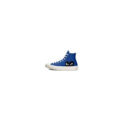 Converse Chuck Taylor All-Star 70s Hi Comme des Garçons Play Blue Quartz. Czarne trampki i tenisówki damskie Converse, bez wzorów, retro, bez zapięcia. Za 779.94 zł.