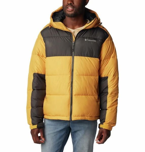 Columbia Kurtka Pike Lake Ii 2050931756. Żółte kurtki męskie Columbia, na zimę, xl, bez wzorów, z kapturem. Za 611.99 zł.