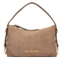 Torebka LOVE MOSCHINO. Brązowe torebki do ręki damskie Love Moschino, bez wzorów, klasyczne, bez dodatków. Za 879.99 zł.