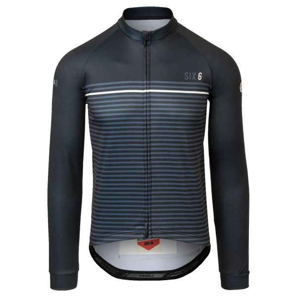 Dżersej z długim rękawem Agu SIX6 Classic III. Czarne bluzy męskie AGU, bez wzorów, z dżerseju, bez kaptura. W wyprzedaży za 435.00 zł.