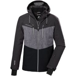 Kurtka męska Killtec KSW 45 MN SKI JCKT. Czarne kurtki męskie KILLTEC, na zimę, m, bez wzorów, sportowe, bez kaptura. Za 1,099.99 zł.