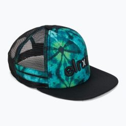 Czapka z daszkiem Hurley Allover Trucker. Zielone czapki i kapelusze męskie Hurley, bez wzorów, z materiału, klasyczne. Za 73.99 zł.