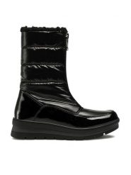 Nelli Blu Śniegowce CS5595-01 Czarny. Czarne buty zimowe dziewczęce Nelli Blu, bez wzorów, z materiału, bez zapięcia. Za 159.99 zł.