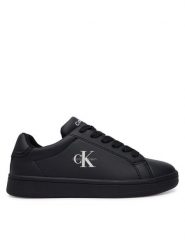 Calvin Klein Sneakersy V3X9-83447-1355 S Czarny. Czarne buty sportowe chłopięce Calvin Klein, bez wzorów, ze skóry, bez zapięcia. Za 309.99 zł.