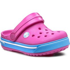 Klapki CROCS - Crocband II.5 Clog Kids 12837 Neon Magneta/Bluebell. Sandały dziewczęce marki Crocs. Za 129.00 zł.