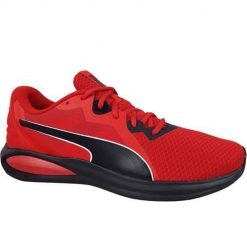 Buty do biegania męskie Puma Twitch Runner. Czarne buty sportowe męskie Puma, z gumy, bez zapięcia, do biegania. W wyprzedaży za 185.00 zł.