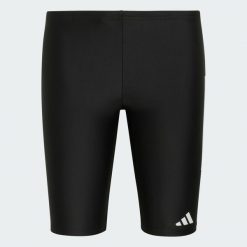SZORTY DO PŁYWANIA DLA DZIECI Z 3 PASKAMI. Białe spodenki dla dziewczynek Adidas, bez wzorów, z elastanu, młodzieżowe. Za 129.00 zł.