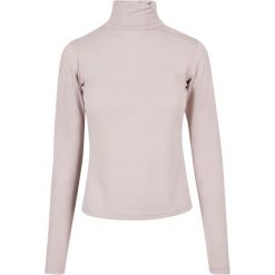 Damska bluza z długim rękawem z golfem z modalu Urban Classics. Szare swetry damskie Urban Classics, na zimę, bez wzorów, eleganckie, bez kołnierzyka, bez ramiączek, długie, bez kaptura. Za 142.00 zł.