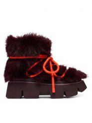 United Nude Śniegowce Stomper Fur Boot 11048993120 Bordowy. Czerwone śniegowce i trapery damskie United Nude, z futra. Za 1,339.00 zł.