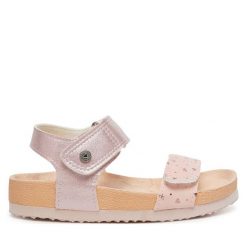 Sandały Gioseppo. Czerwone sandały dziewczęce Gioseppo, bez zapięcia. Za 139.99 zł.