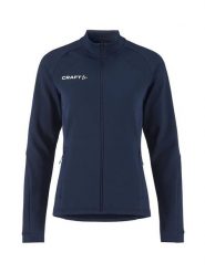 Craft Kurtka Extend 2.0 Full Zip W - Elastyczna midlayer, Navy. Niebieskie kurtki damskie Craft, xl, bez wzorów, z elastanu, bez kaptura. Za 375.15 zł.
