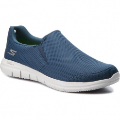 Buty SKECHERS - Completion 54015/NVGY Navy/Grey. Niebieskie buty sportowe męskie Skechers, z materiału. W wyprzedaży za 179.00 zł.