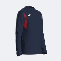 Bluza dresowa 1/2 zip Joma Winner III. Czerwone bluzy męskie Joma, m, z aplikacjami, z dresówki, bez kaptura, na fitness i siłownię. Za 245.50 zł.