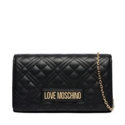 Torebka LOVE MOSCHINO. Czarne torebki do ręki damskie Love Moschino, bez wzorów, wizytowe, bez dodatków. Za 609.99 zł.