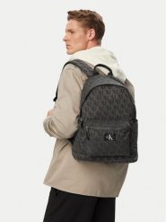 Calvin Klein Jeans Plecak Aop Backpack IU0IU00735 Czarny. Czarne torby i plecaki dziecięce Calvin Klein Jeans, z jeansu. Za 349.99 zł.