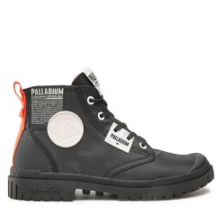 Trapery Palladium. Czarne kozaki damskie Palladium. Za 269.99 zł.