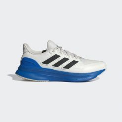 Buty do biegania Ultrarun 5. Białe buty sportowe męskie Adidas, bez zapięcia, do biegania. Za 353.50 zł.