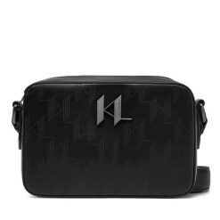 Saszetka KARL LAGERFELD. Czarne saszetki męskie KARL LAGERFELD, młodzieżowe, małe. Za 549.99 zł.