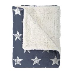 Mistral Home Koc Z Kożuchem Gwiazki Niebieski 130X170 Cm. Kocyki dla dzieci Mistral Home. Za 117.00 zł.