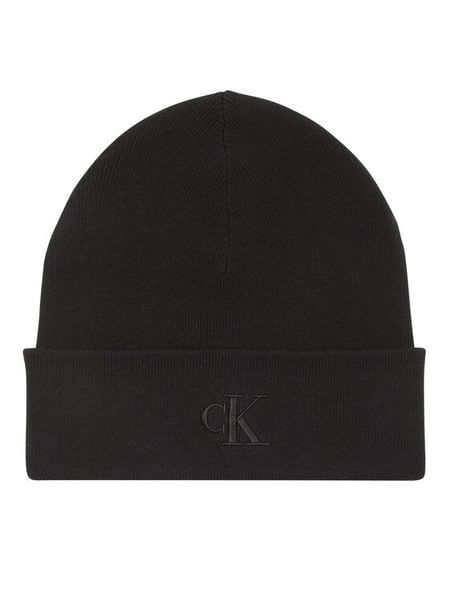 Calvin Klein Czapka LV04D8020G Czarny. Czarne rękawiczki męskie Calvin Klein, na zimę, bez wzorów. Za 129.99 zł.