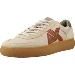 Buty SUN68 LUIS LOW Beżowy. Brązowe trekkingi męskie SUN68. Za 382.99 zł.