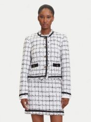 KARL LAGERFELD Marynarka A3W14038 Écru Regular Fit. Żakiety damskie KARL LAGERFELD, bez wzorów, z syntetyku. Za 1,299.00 zł.