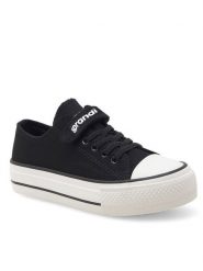 Sprandi Trampki CP-LEA-BDB-0712 Czarny. Czarne trampki i tenisówki dziewczęce Sprandi, bez wzorów, z materiału, bez zapięcia. Za 69.99 zł.