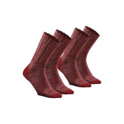 Skarpety turystyczne SH100 warm mid. Skarpety męskie marki QUECHUA. Za 29.99 zł.