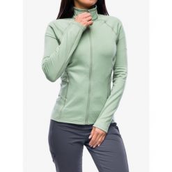 Bluza rozpinana damska Montane Protium Jacket. Zielone bluzy damskie Montane, na zimę, l, bez wzorów, bez kaptura. Za 256.99 zł.