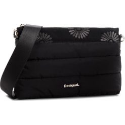 Torebka DESIGUAL - 18WAXFAV 2000. Czarne listonoszki damskie Desigual, z materiału. Za 199.90 zł.