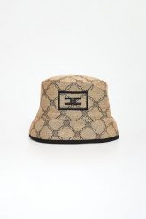 Czapka bucket damski ELISABETTA FRANCHI. Czapki i kapelusze damskie Elisabetta Franchi, bez wzorów. W wyprzedaży za 759.20 zł.